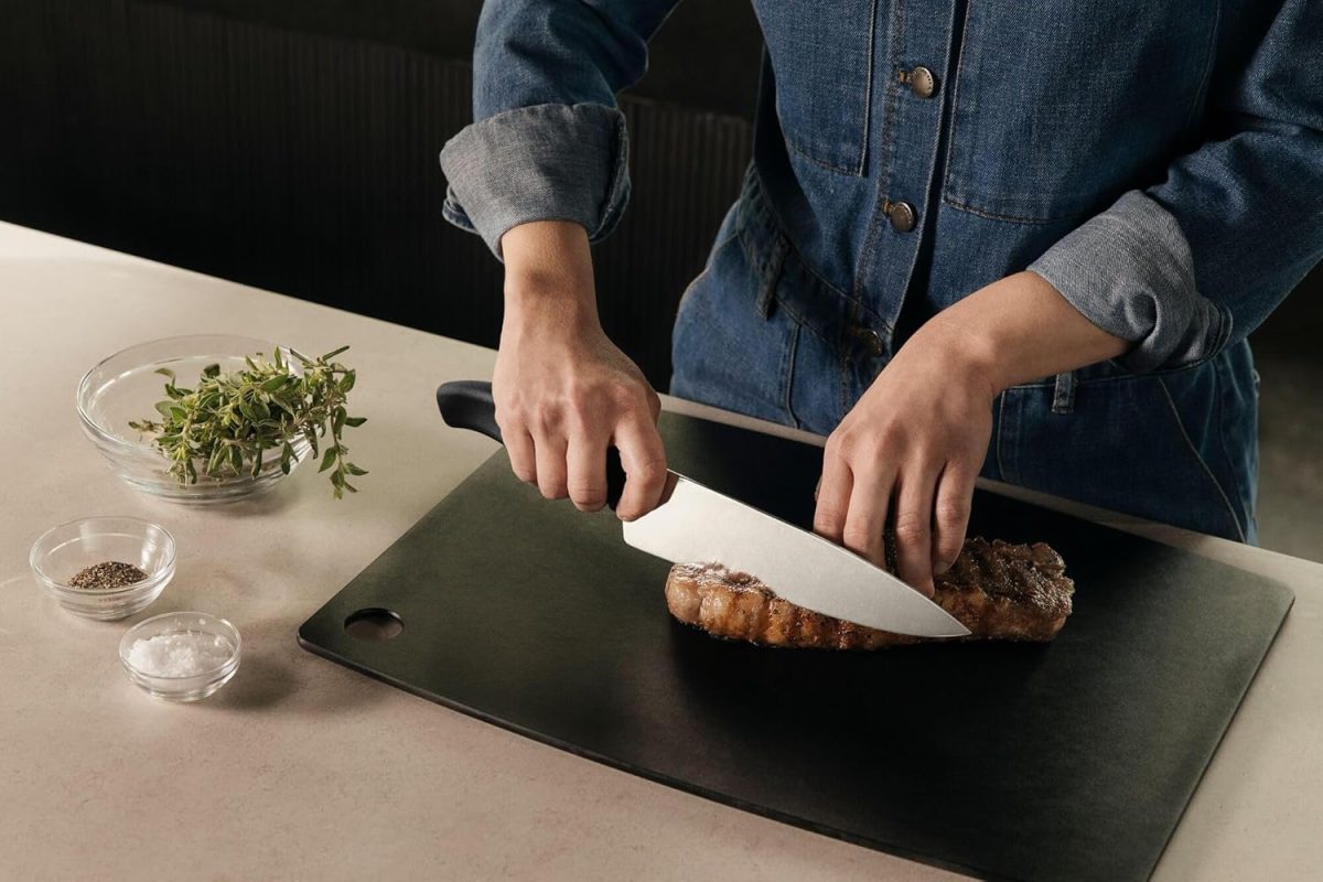 Victorinox Fibrox Pro Chef's Knife, 8-Inch Chef's Black